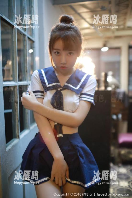 MFStar模范学院 - 在Wendy智秀的私拍里，死库水成了水中的一抹亮色，图片冲击感满满！