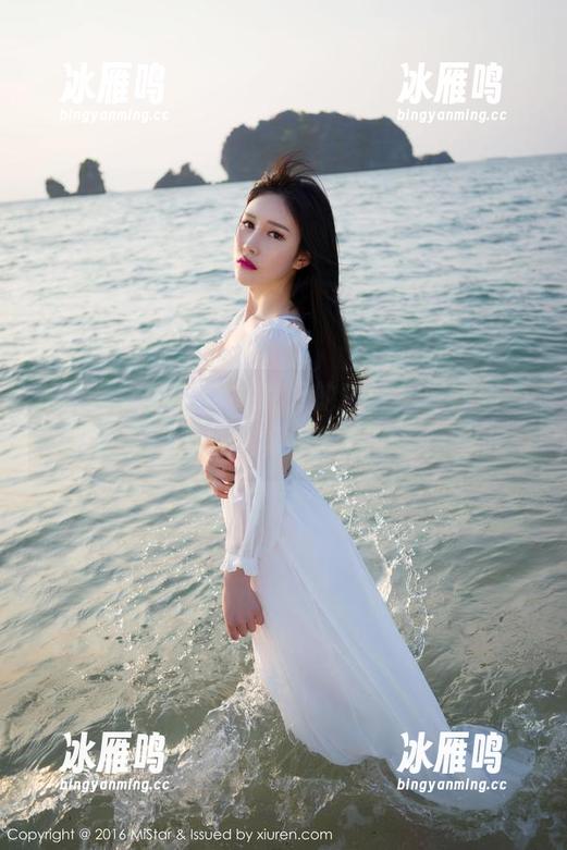 MiStar魅妍社 - 说好的白丝，原图里别有洞天，Jenny佳妮这次玩得真带劲儿！