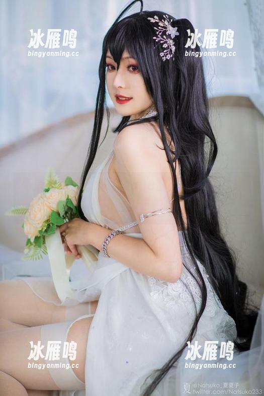 高清写真集：Natsuko夏夏子的婚纱之旅，真的是婚礼上的“最好朋友”啊！