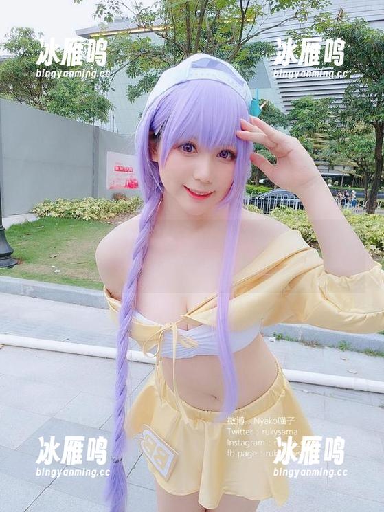 Nyako喵子与和服，谁说美图不可以配得上丰富的资源？